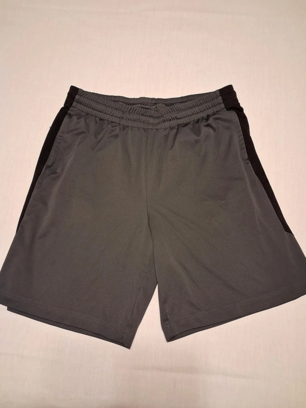 Tek Gear Men's Athletic Shorts in Dark Gray Size Large
